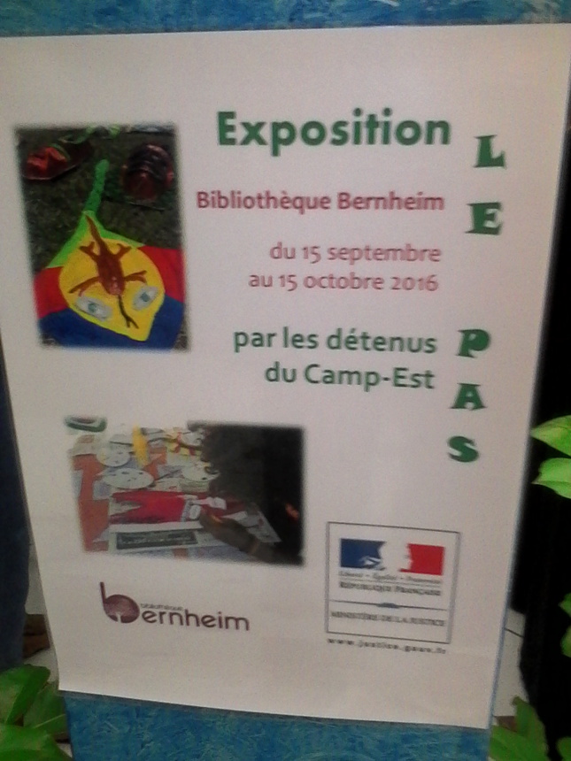 L'Affiche de l'Exposition "LE PAS " L'Affiche de l'Exposition "LE PAS "