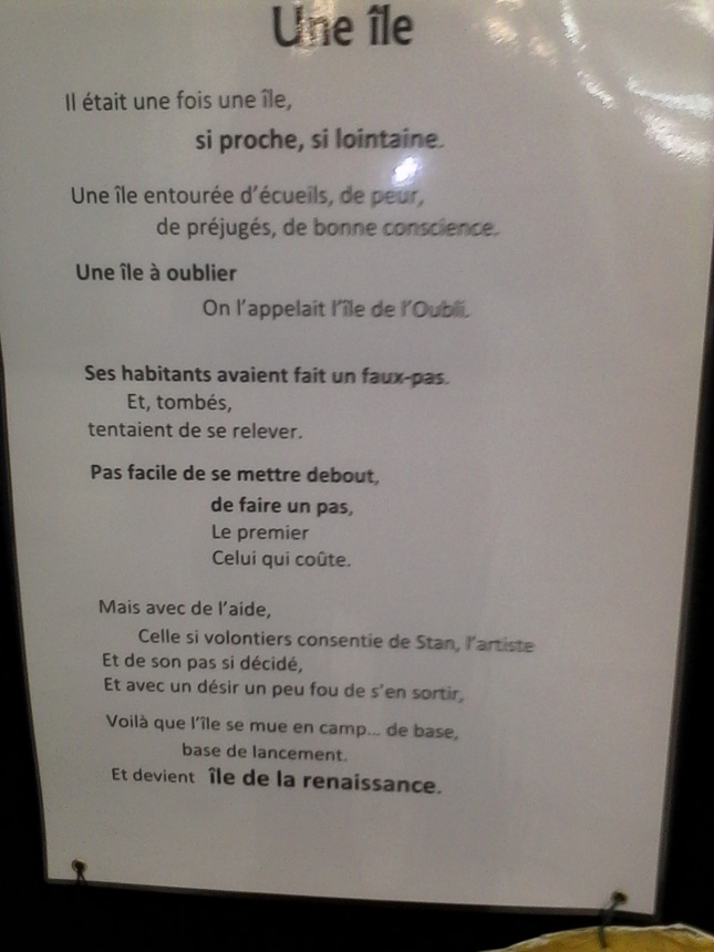 L'île de l'oubli ..... L'île de l'oubli .....