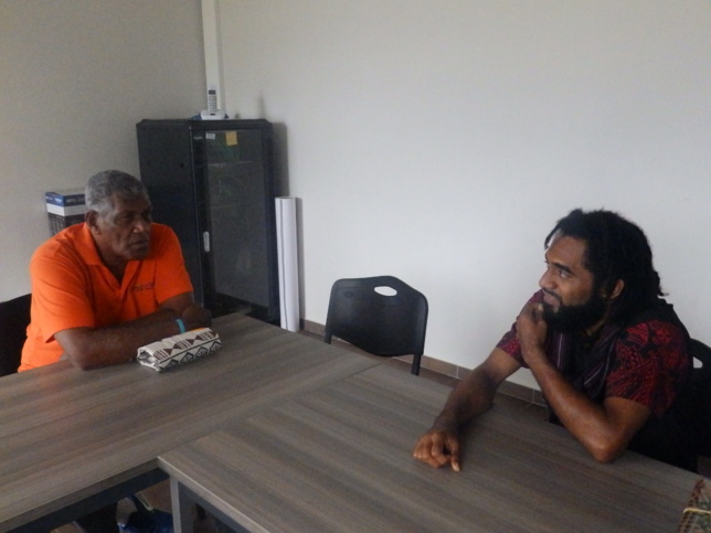 Entretien avec le Président de l'EPKNC au siège de l'Eglise à la Vallée du Génie Entretien avec le Président de l'EPKNC au siège de l'Eglise à la Vallée du Génie