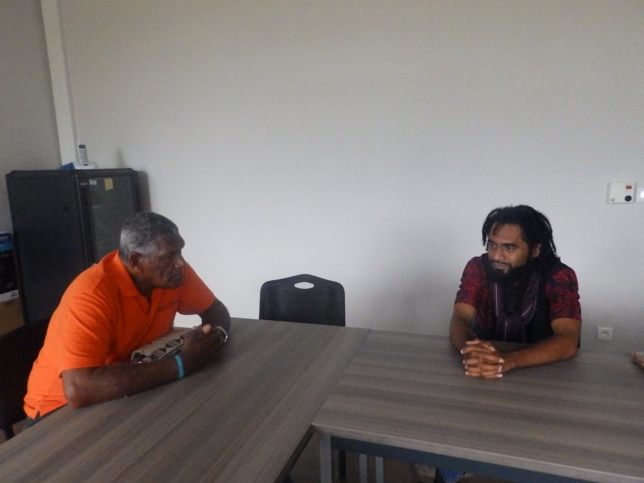 Entretien avec le Président au siège de l'EPKNC à la Vallée du Génie Entretien avec le Président au siège de l'EPKNC à la Vallée du Génie