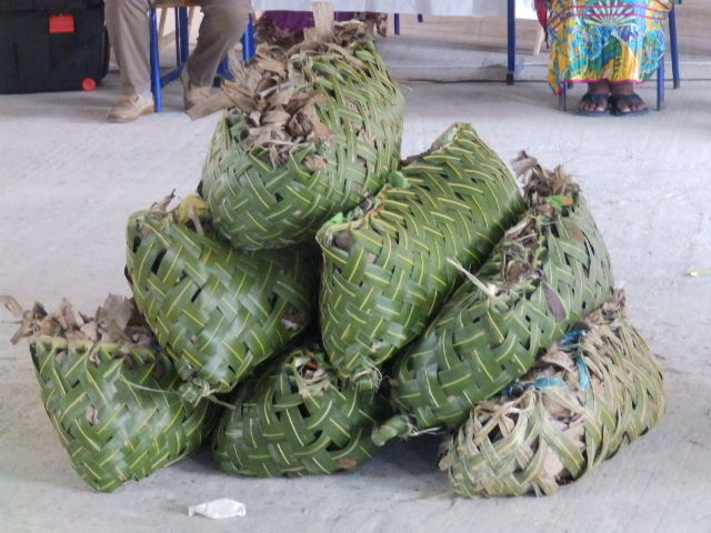 Panier d'ignames de Nengone