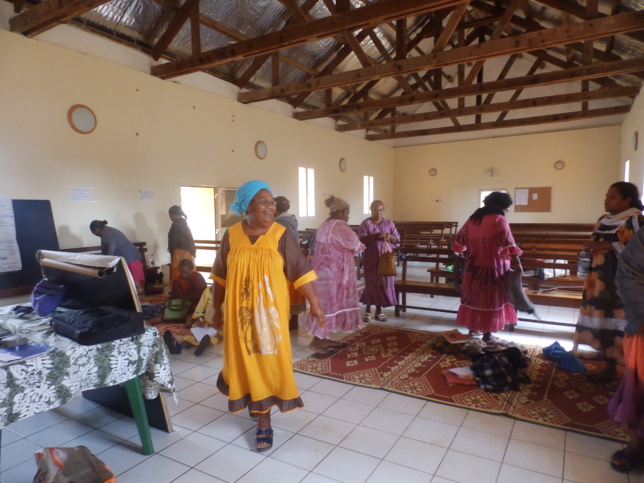 Mme POEDA Madeleine (Présidente du MDF Général de l'EPKNC) Mme POEDA Madeleine (Présidente du MDF Général de l'EPKNC)