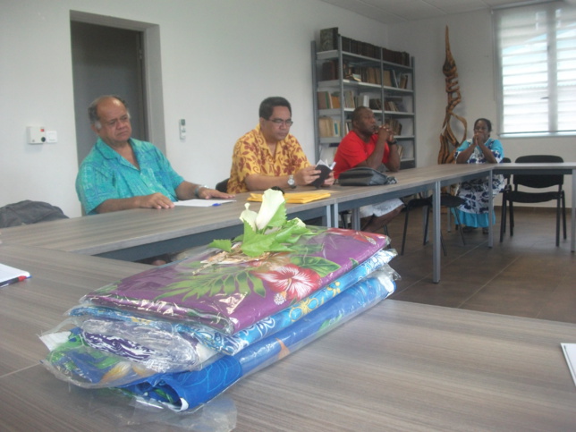 Dernière rencontre avec le bureau de l'EPKNC avant le départ pour Maohi Nui.
