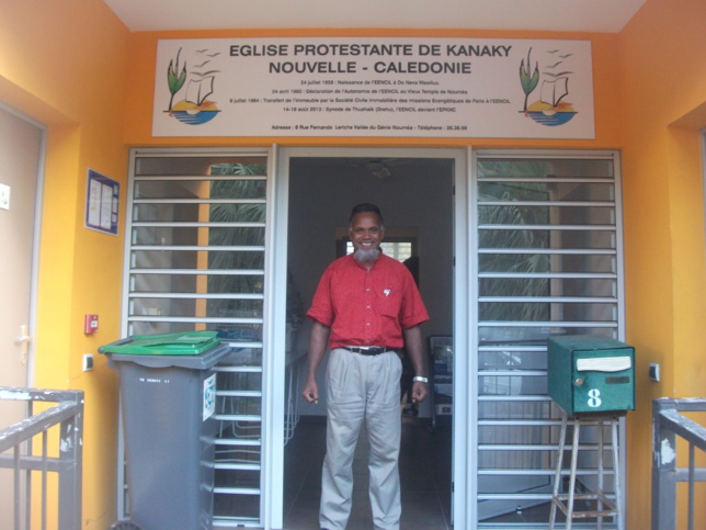 Pasteur GOLESHA Sarengom, Président du Conseil Régional de Nengone 2018 - 2020