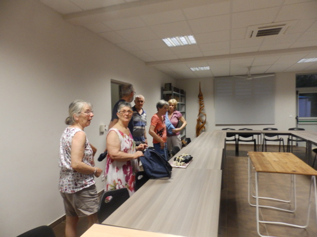 Arrivée de la délégation au siège de l'EPKNC à la Vallée du Génie Arrivée de la délégation au siège de l'EPKNC à la Vallée du Génie