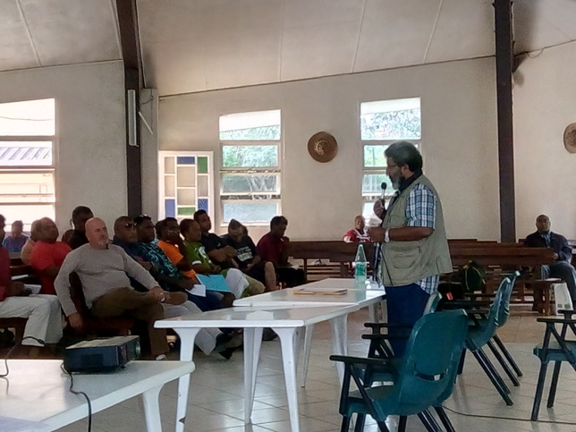 Mot d'ouverture de l'AGE par Mr WAHMETU Kapia, président du Conseil d'administration de l'ASEE