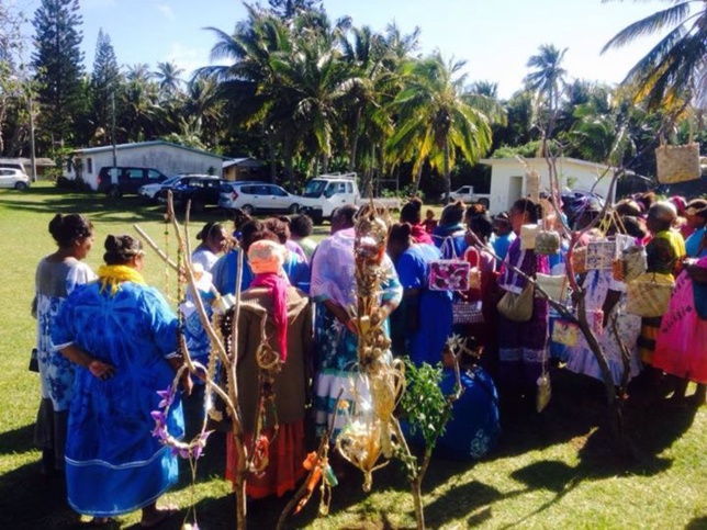 Les mamans de la région de Momawe à Cavet Les mamans de la région de Momawe à Cavet