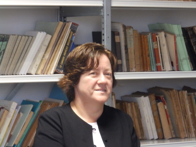 Pasteure Tünde Lamboley au siège de l'EPKNC Pasteure Tünde Lamboley au siège de l'EPKNC