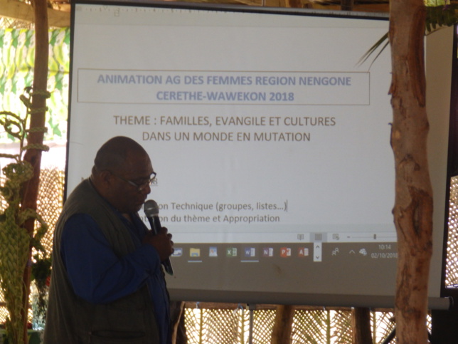 L'animateur théologique de la région de Nengone : Pasteur WADROBERT Alexandre Wadrobert