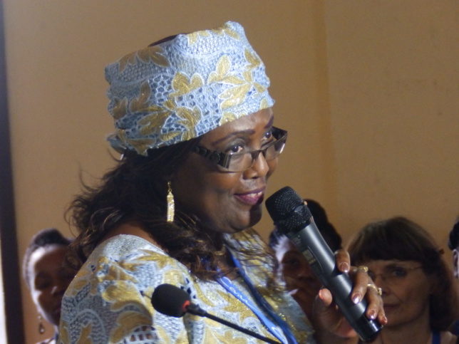 Pasteure Henriette M'BATCHOU, présidente de la Cevaa Pasteure Henriette M'BATCHOU, présidente de la Cevaa