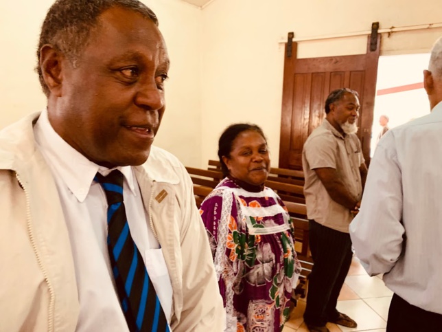 Pasteur KALOIE Edouard aumônier des hôpitaux avec son épouse Evelyne.