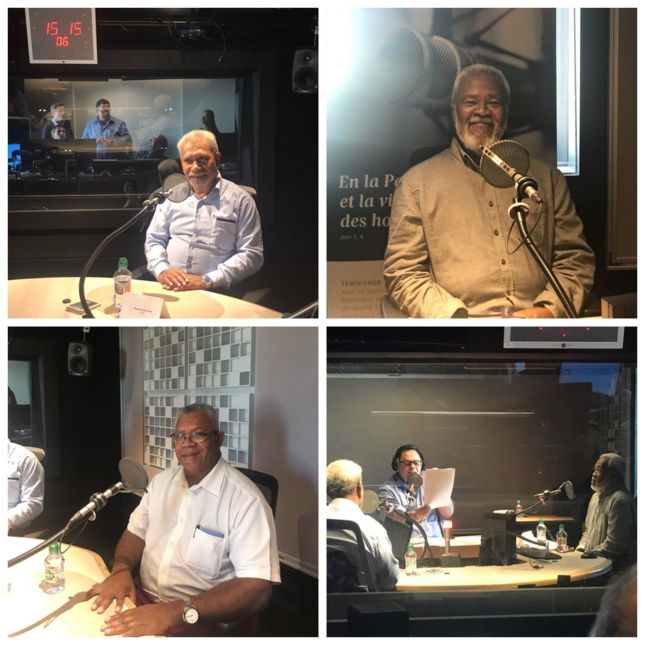 Lors d'une émission radio