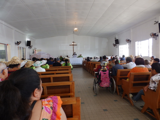 Temple de la paroisse à la Vallée du Tir Temple de la paroisse à la Vallée du Tir