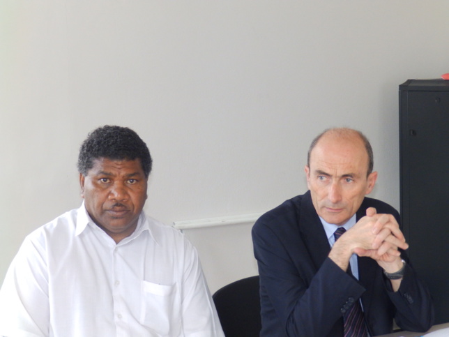 VISITE DE L’AUMONIER NATIONAL DES PRISONS VISITE DE L’AUMONIER NATIONAL DES PRISONS