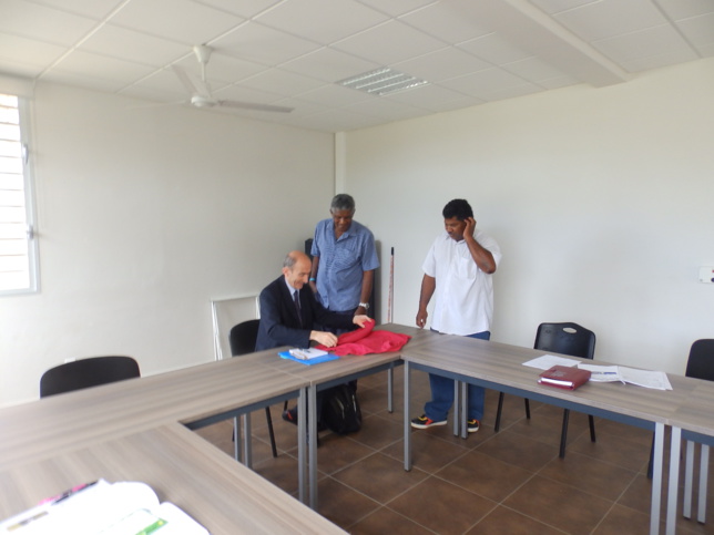 VISITE DE L’AUMONIER NATIONAL DES PRISONS VISITE DE L’AUMONIER NATIONAL DES PRISONS