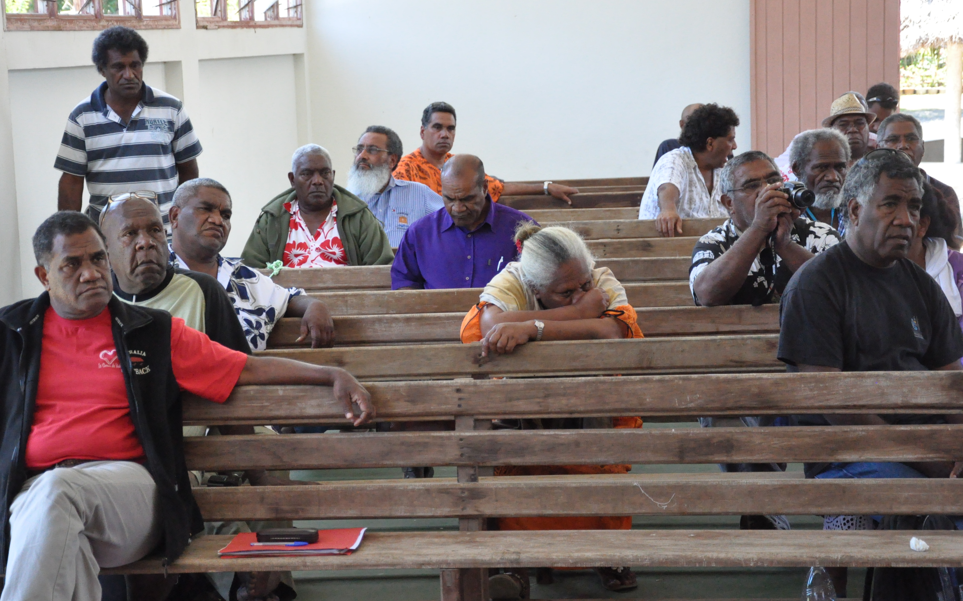 Au temple de la paroisse de Wanap - Koumac - Au temple de la paroisse de Wanap - Koumac -