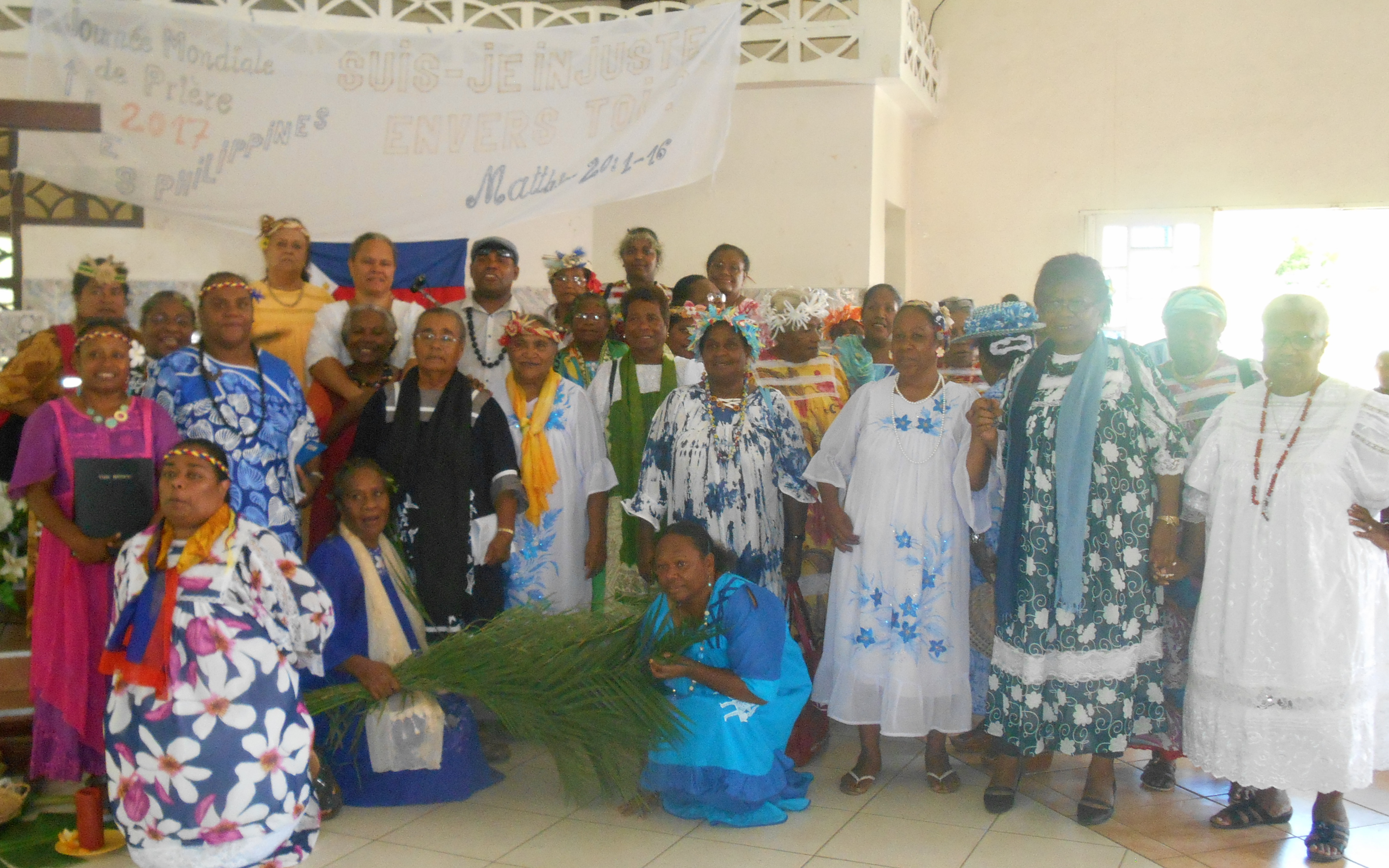 Les mamans après le culte