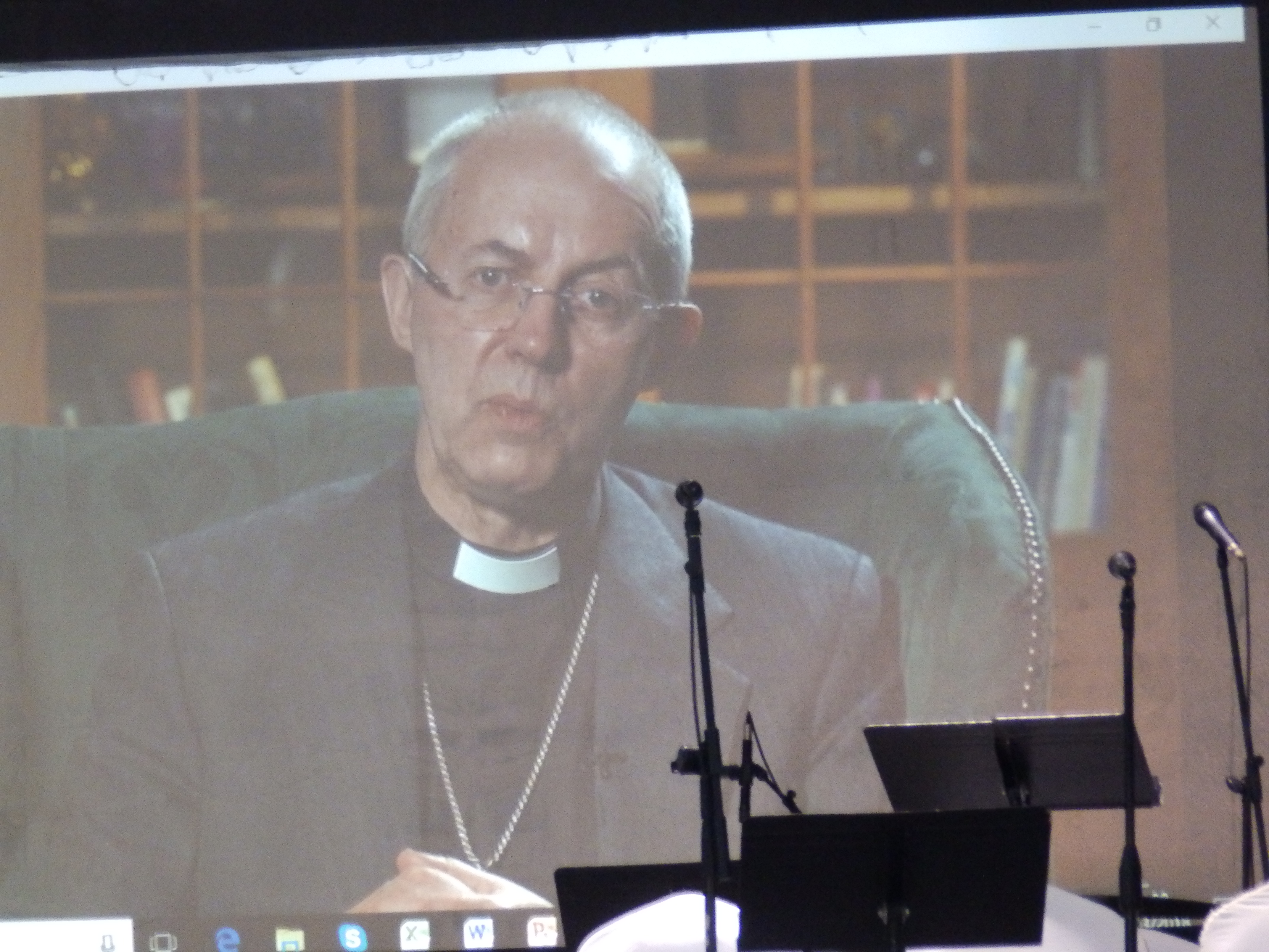 WELBY Justin : Archevèque de Canterburry - Eglise Anglicane.