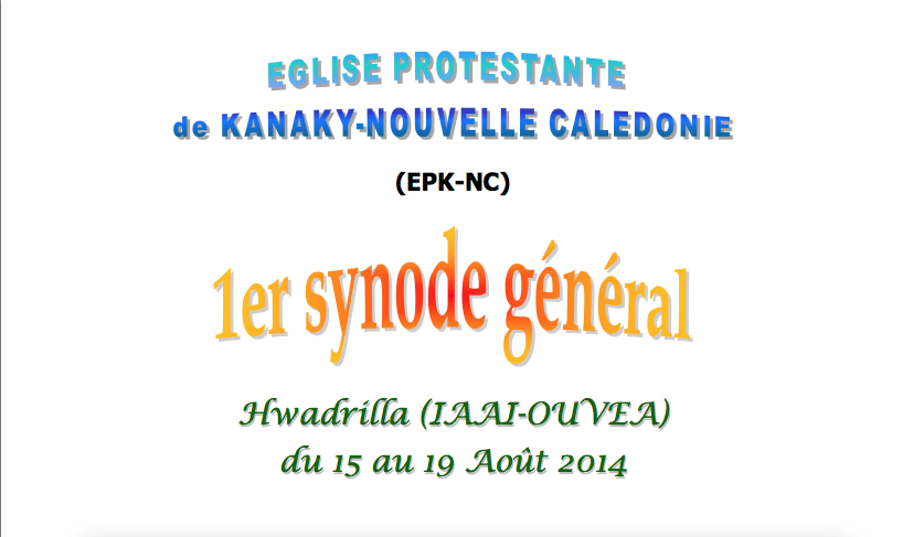 COMPTE-RENDU SYNODE OUVEA 2014