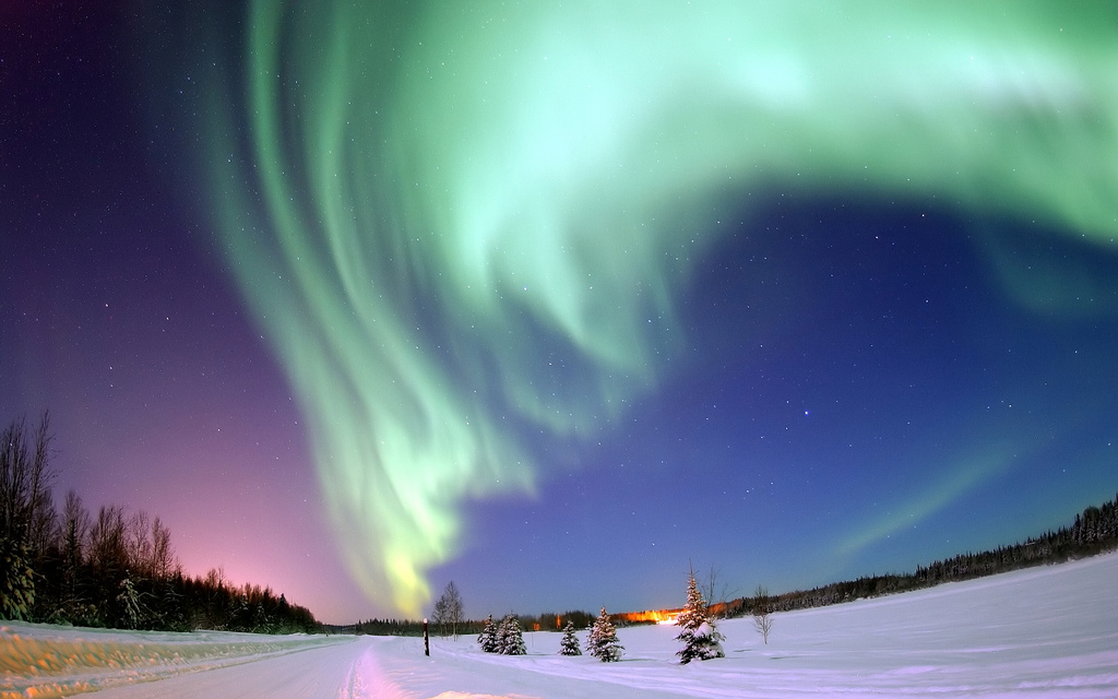 Aurora Borealis - Bear Lake, Alaska